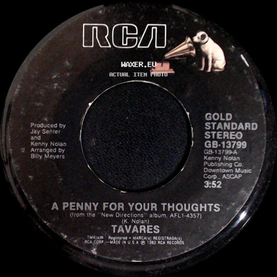 Tavares - Got To Find My Way Back To You / A Penny For Your Thoughts side B