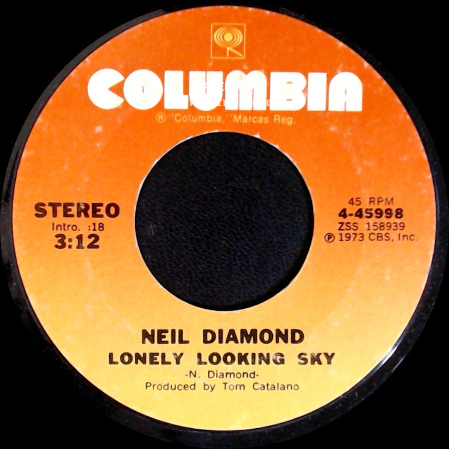 Neil Diamond - Skybird / Lonely Looking Sky side B
