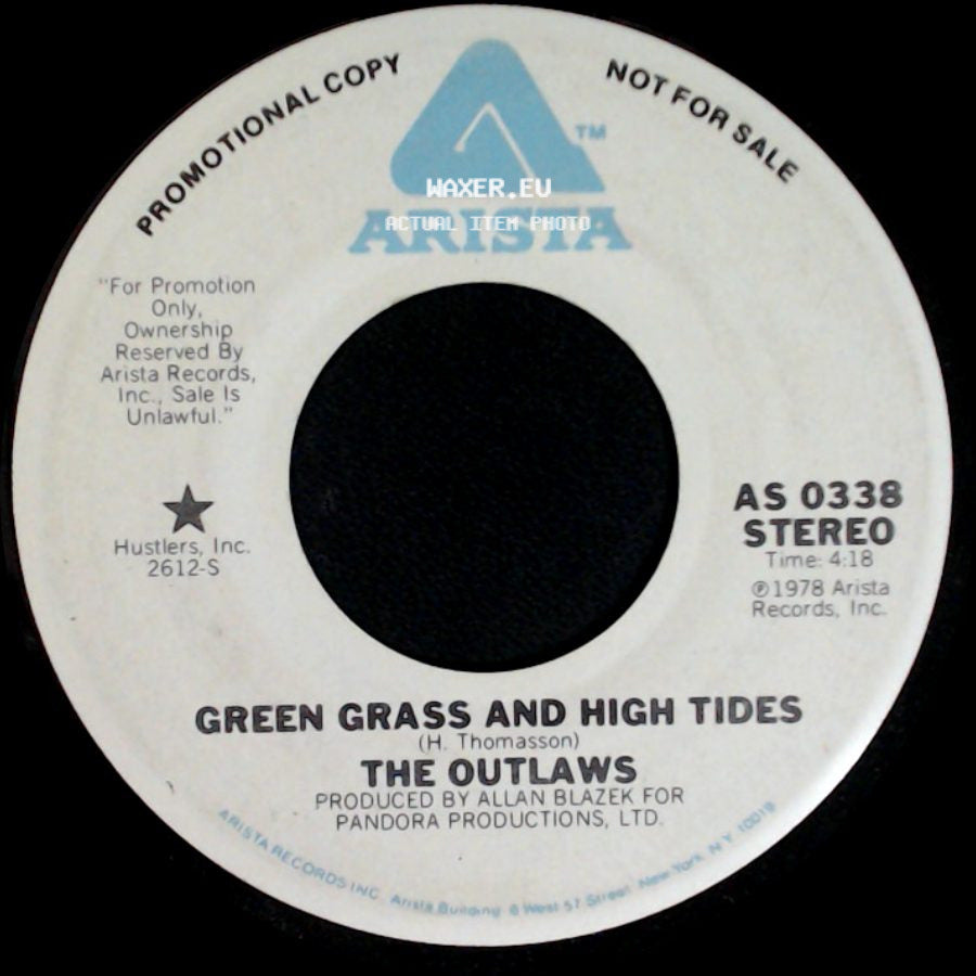 The Outlaws - Holiday / Green Grass And High Tides side B