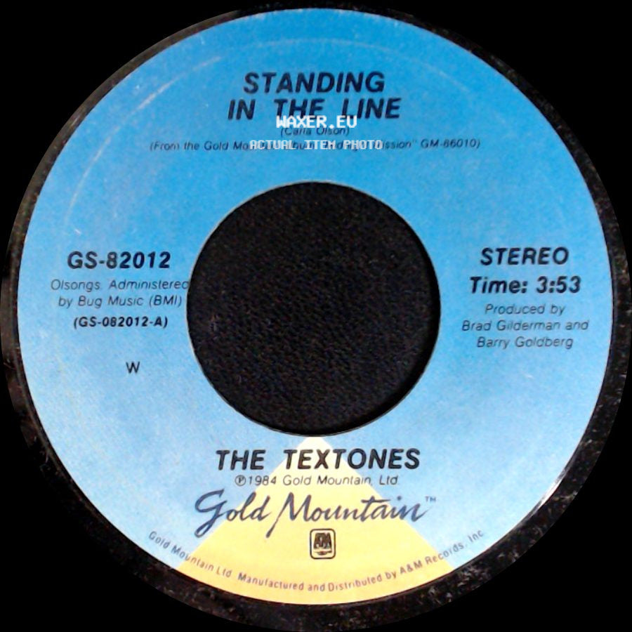 The Textones - Standing In The Line / Upset Me side A