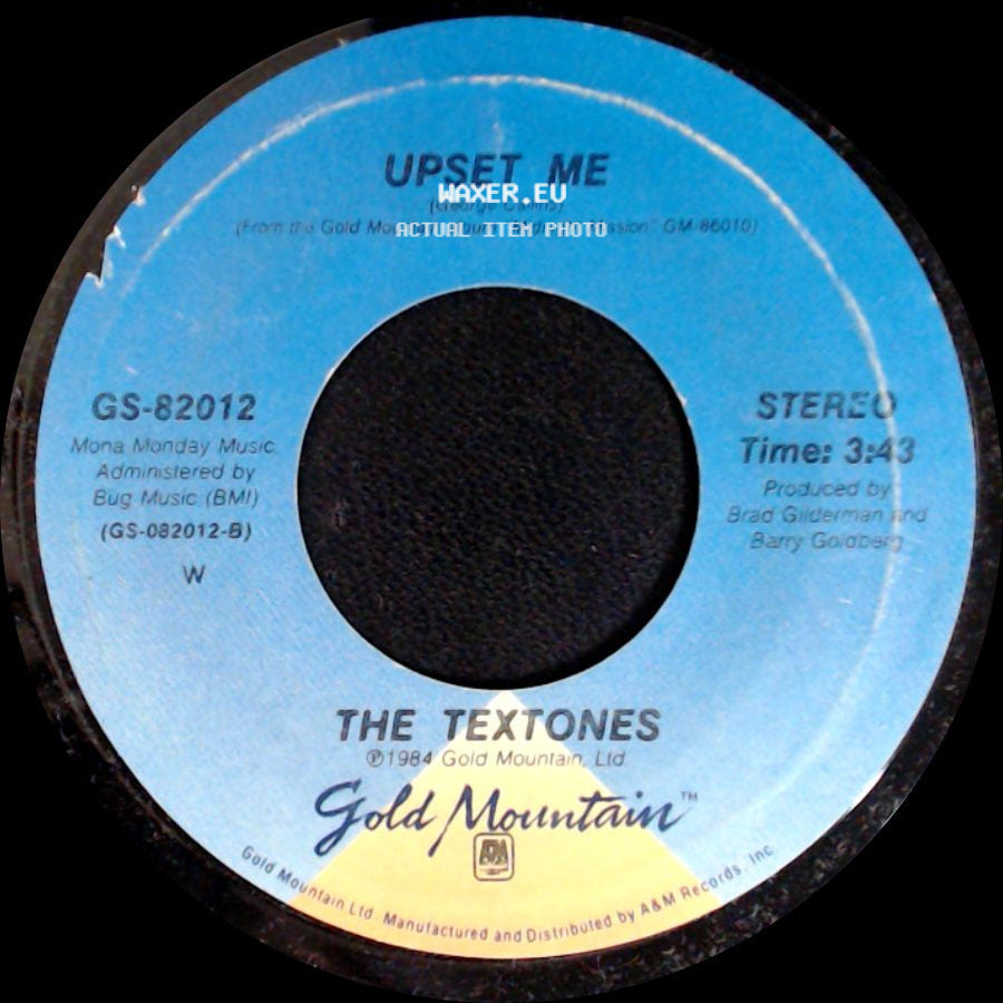 The Textones - Standing In The Line / Upset Me side B