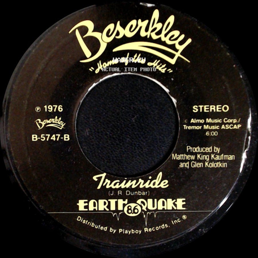 Earth, Quake - Trainride / Kicks side A
