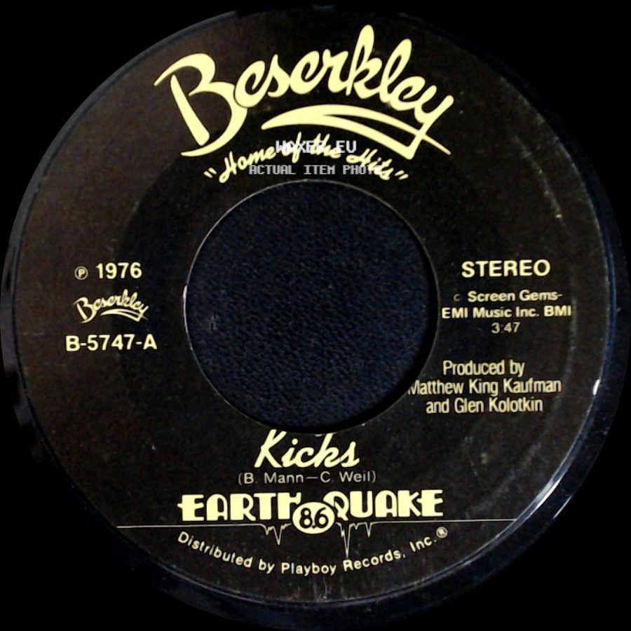 Earth, Quake - Trainride / Kicks side B