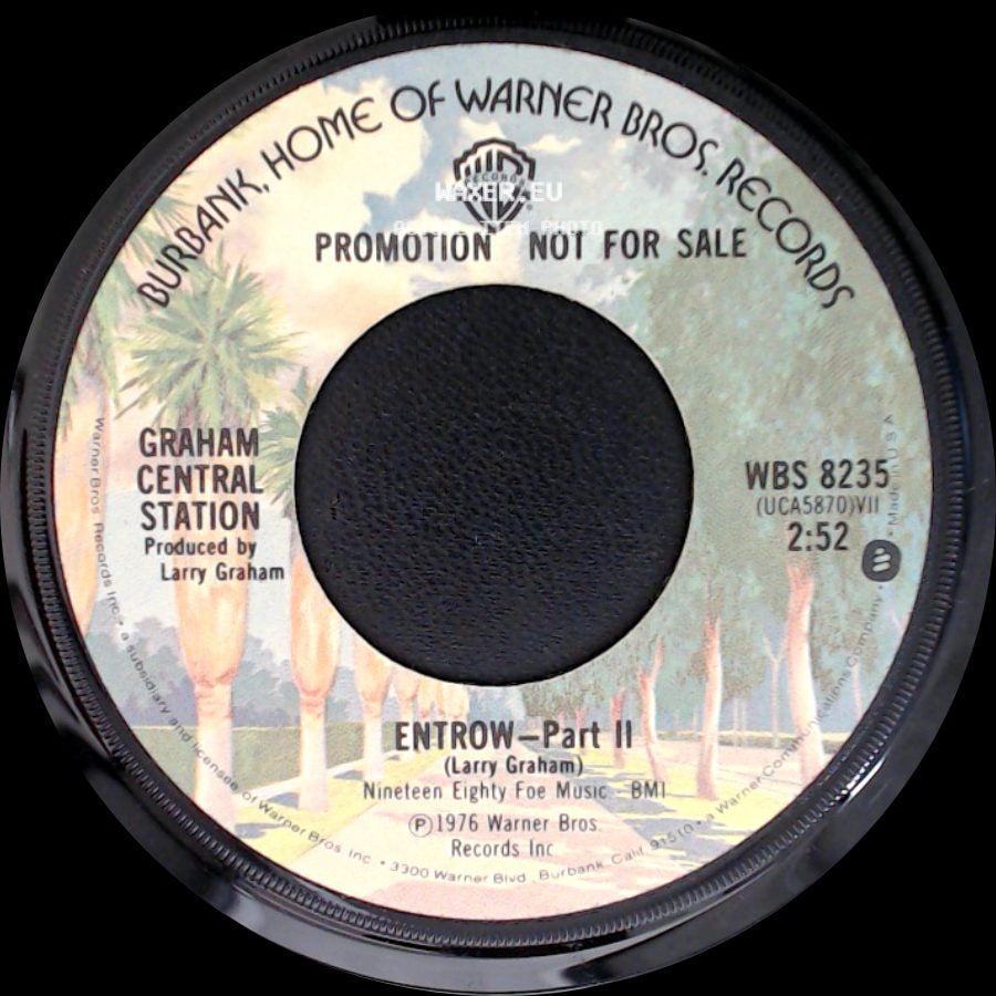 Graham Central Station - Entrow - Part Ii / Entrow - Part I side A