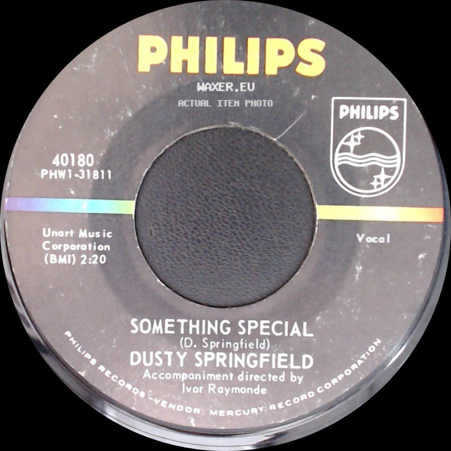 Dusty Springfield - Stay Awhile / Something Special side B