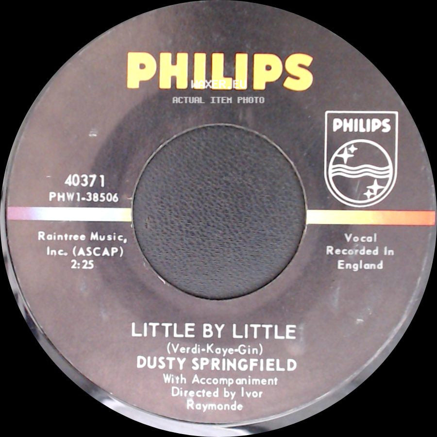 Dusty Springfield - You Don't Have To Say You Love Me / Little By Little side B