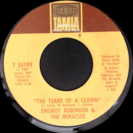 Smokey Robinson & The Miracles - The Tears Of A Clown / Promise Me side A