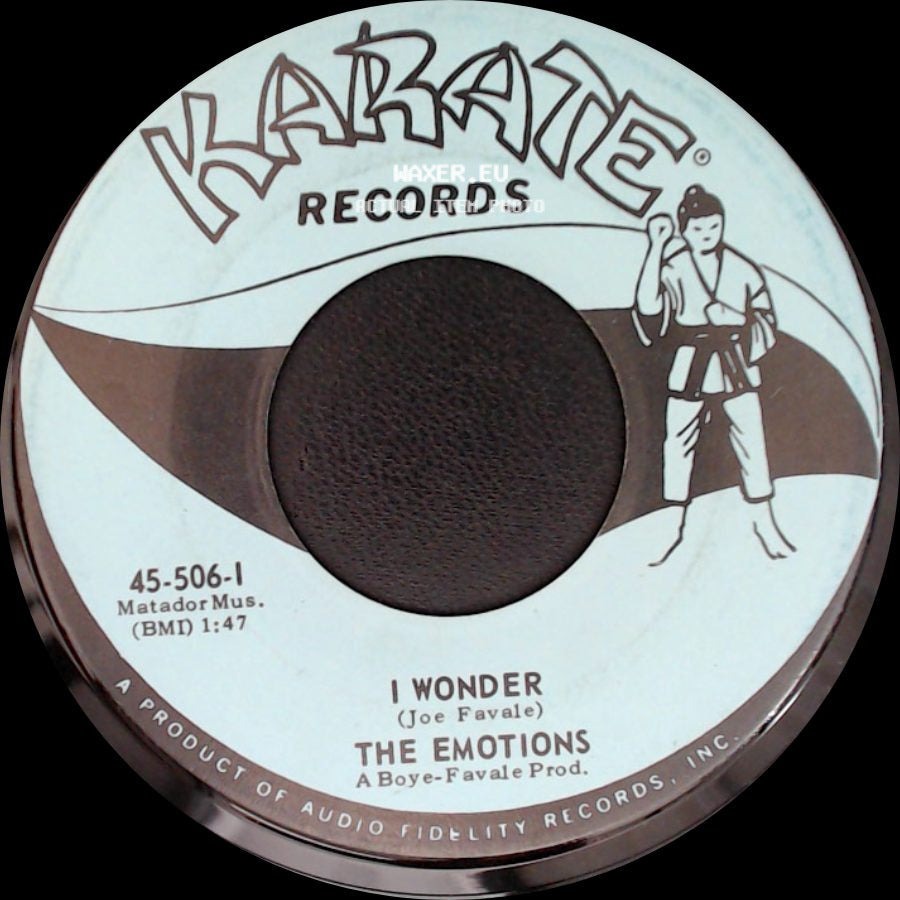 The Emotions - Hey Baby / I Wonder side B