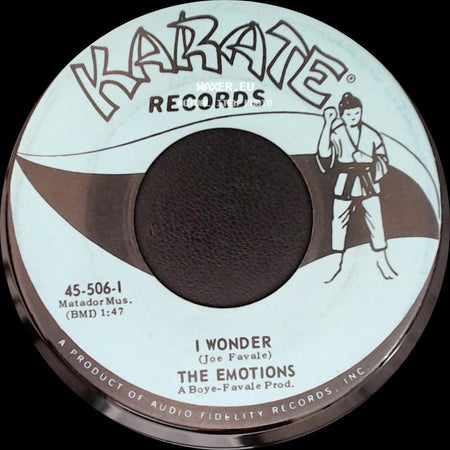 The Emotions - Hey Baby / I Wonder side B