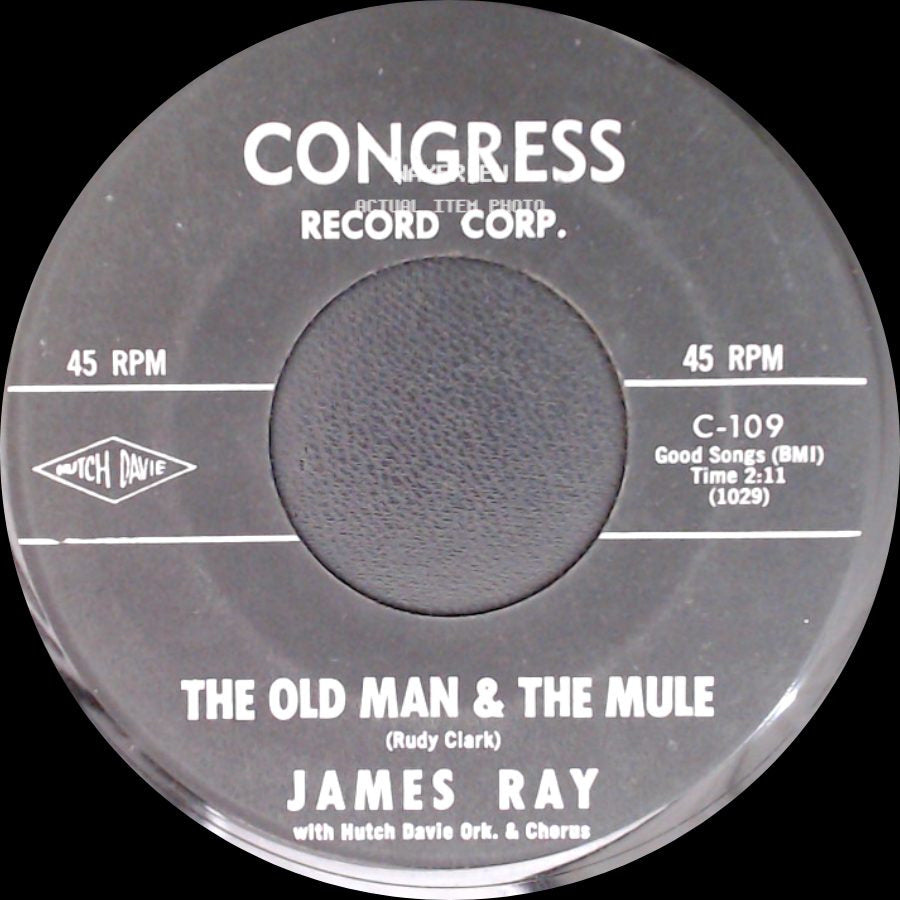 James Ray - The Old Man & The Mule / Marie side A