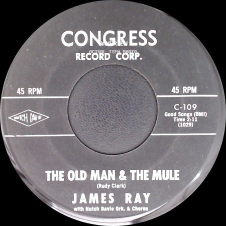 James Ray - The Old Man & The Mule / Marie side A
