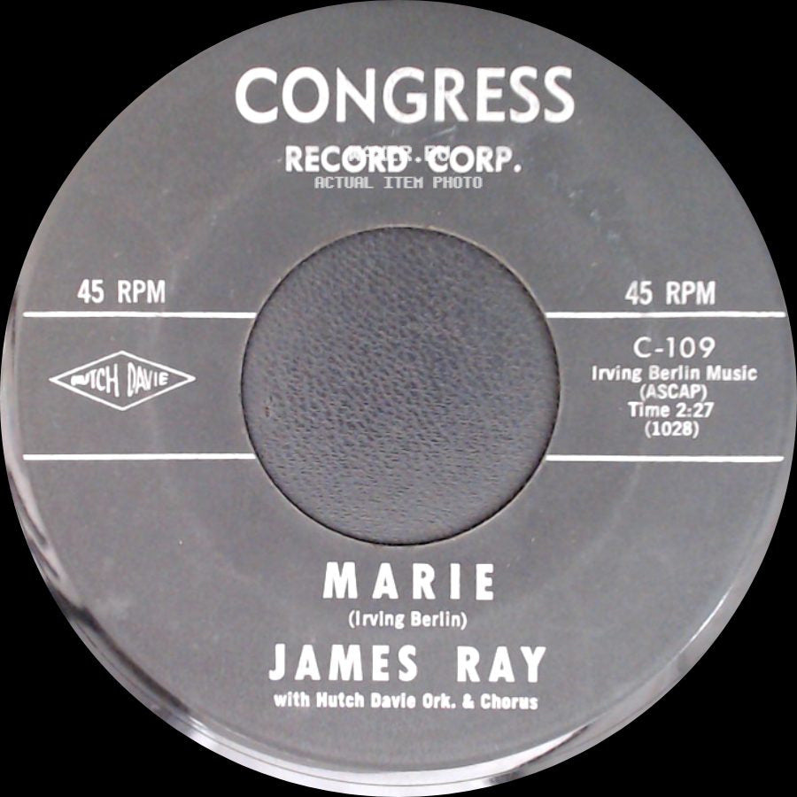 James Ray - The Old Man & The Mule / Marie side B