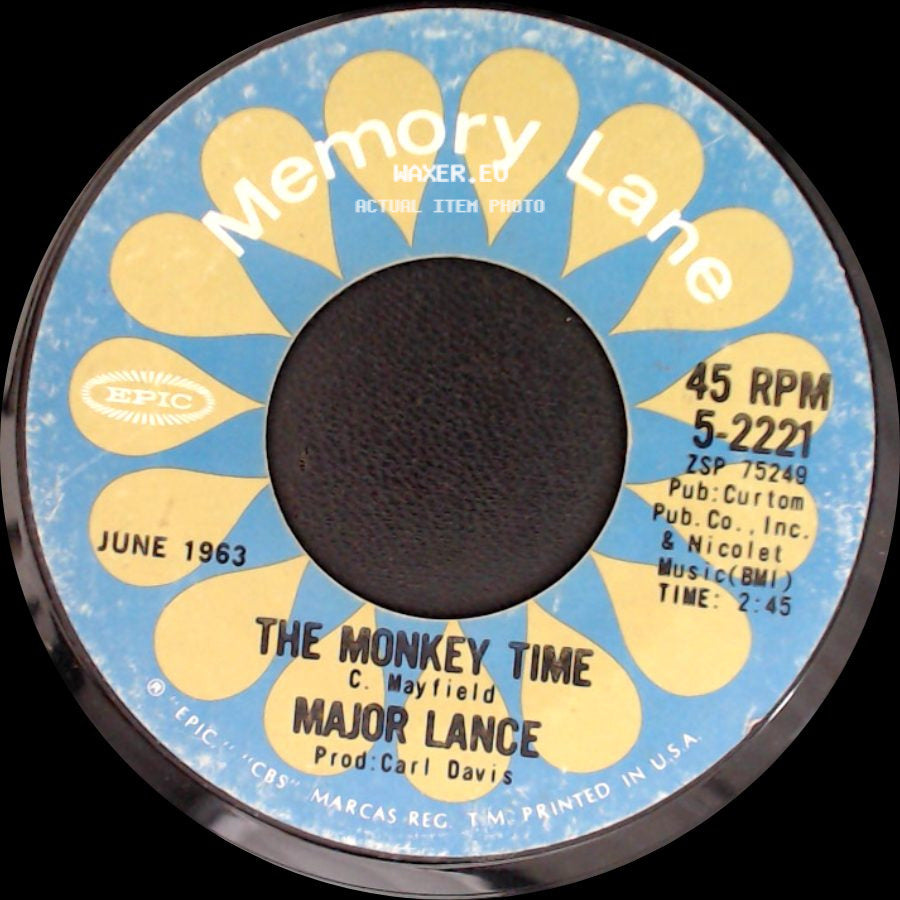 Major Lance - The Monkey Time / Um, Um, Um, Um, Um, Um side A