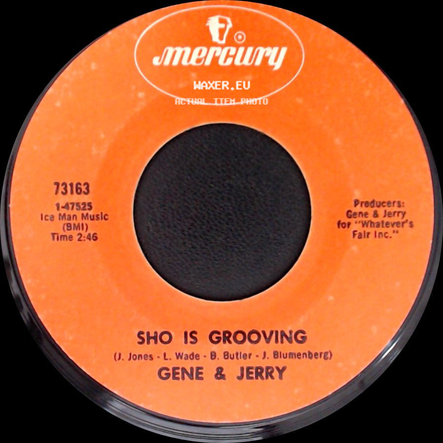Gene & Jerry - Sho Is Grooving / You Just Can't Win (By Making The Same Mistake) side A
