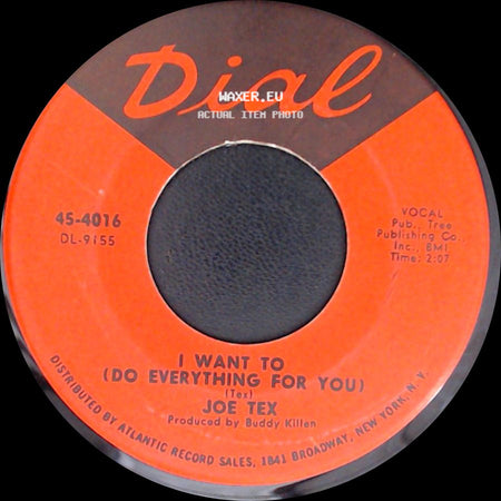 Joe Tex - I Want To (Do Everything For You) / Funny Bone side A
