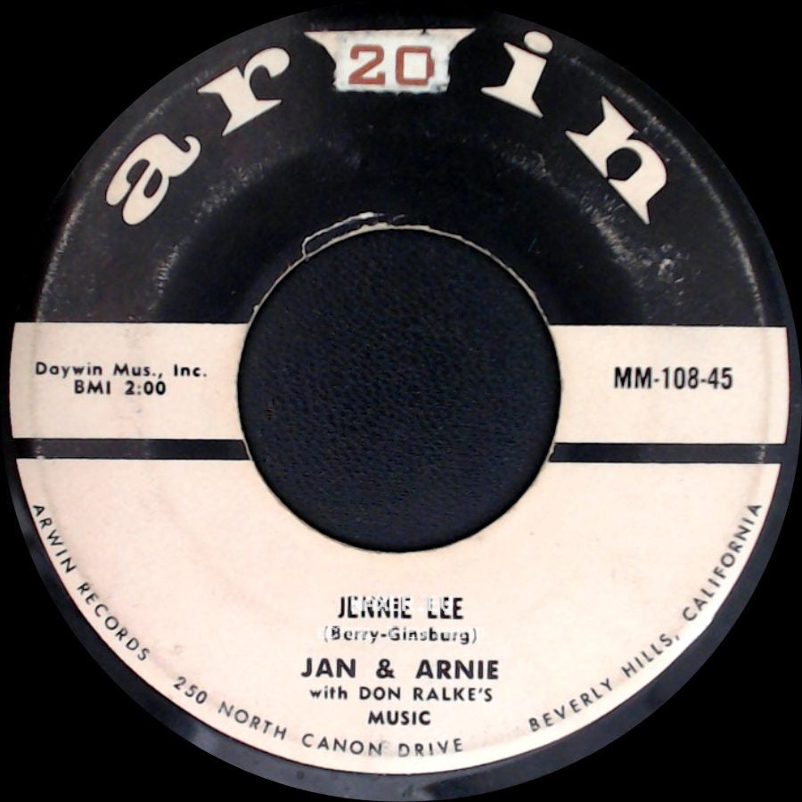 Jan & Arnie - Jennie Lee / Gotta Getta Date side A