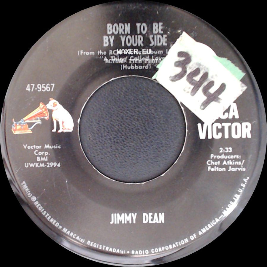 Jimmy Dean - Born To Be By Your Side / Read 'em And Weep side A