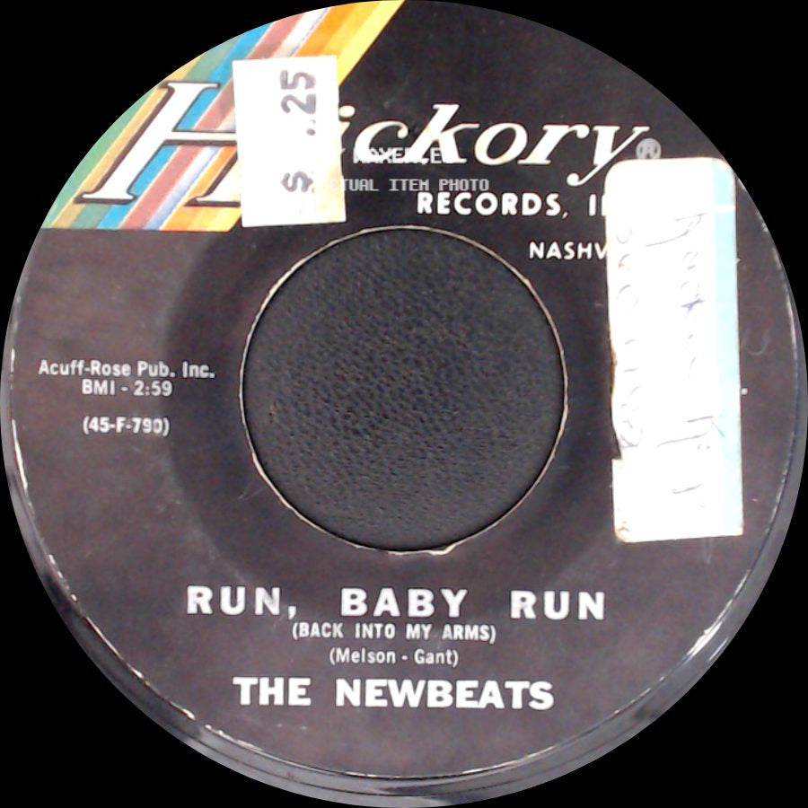 The Newbeats - Run, Baby Run (Back Into My Arms) / Mean Woolly Willie side A