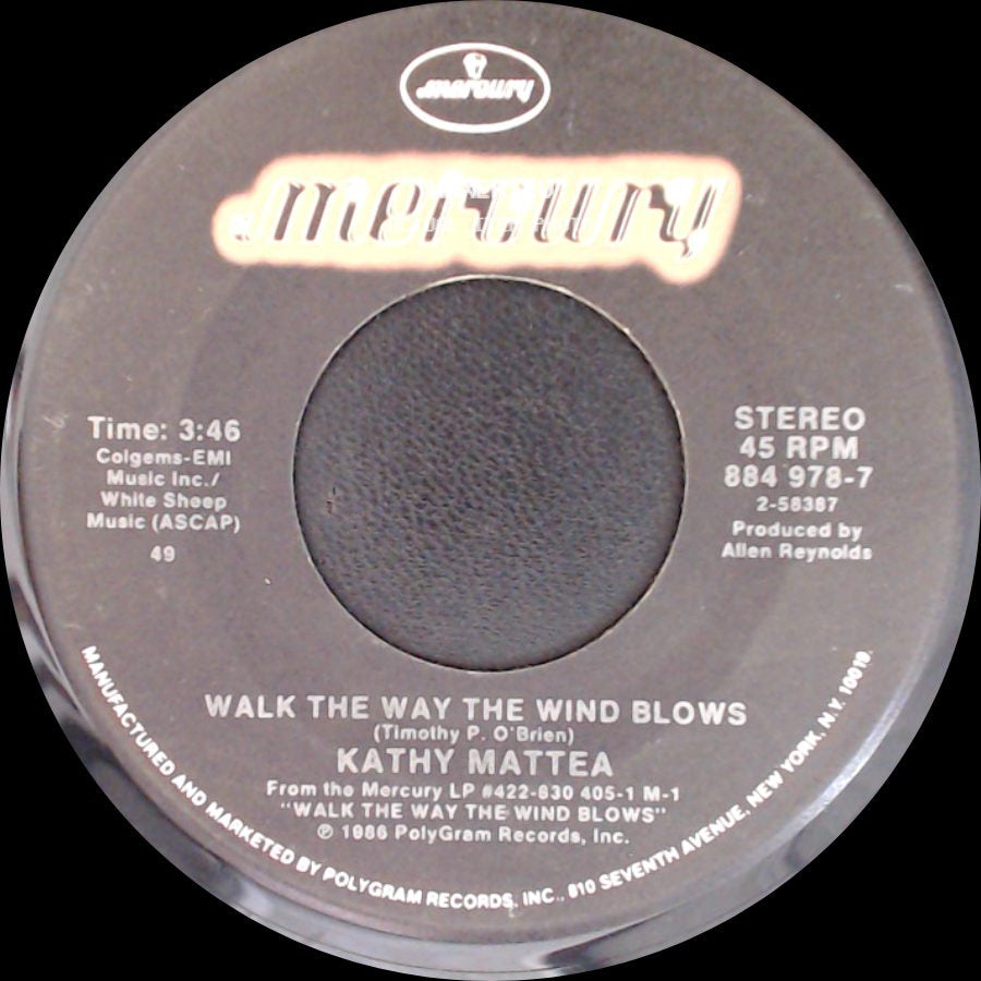 Kathy Mattea - Walk The Way The Wind Blows / Come Home To West Virginia side A