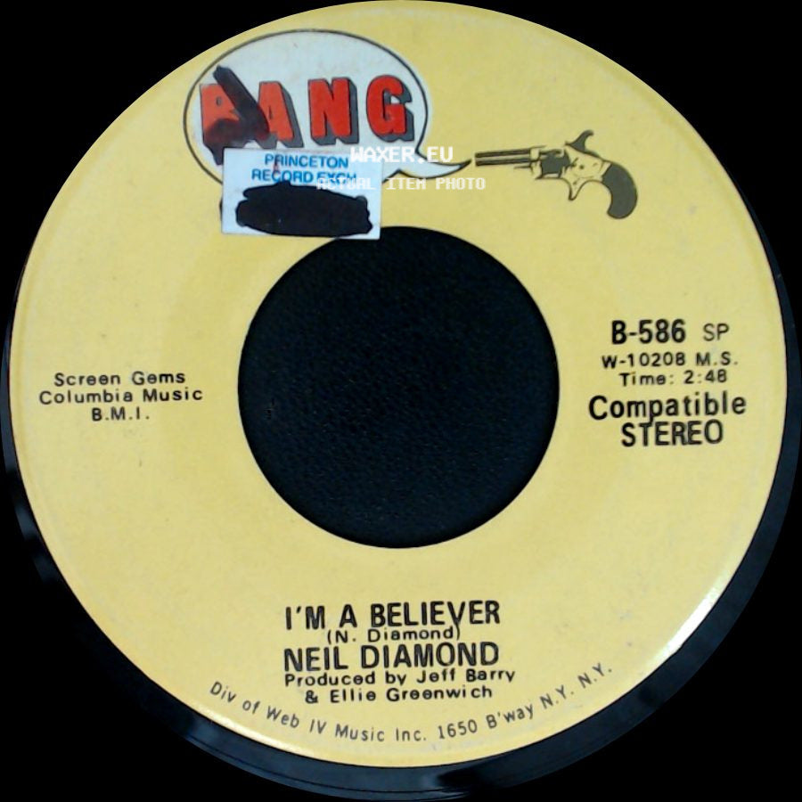 Neil Diamond - Crooked Street / I'm A Believer side B