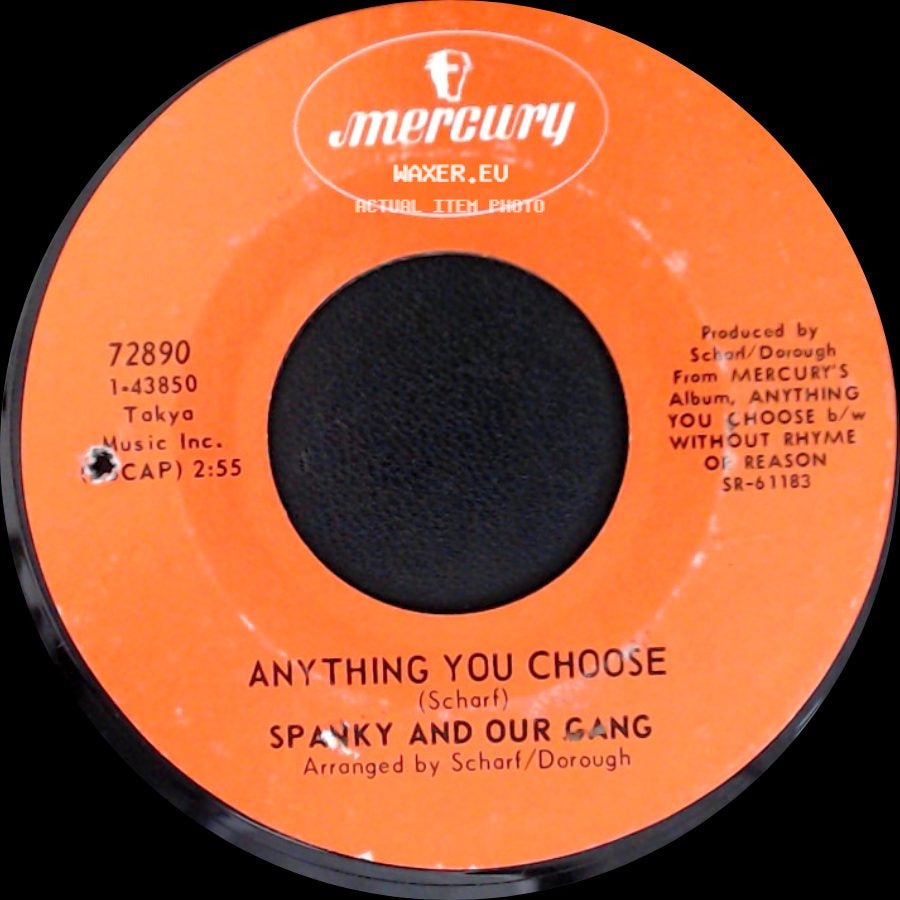 Spanky And Our Gang - Mecca Flat Blues / Anything You Choose side B