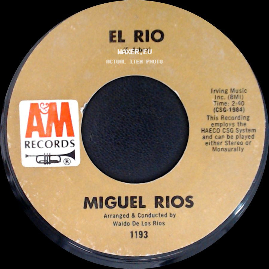 Miguel Rios - El Rio / A Song Of Joy (Himno A La Alegria) side A