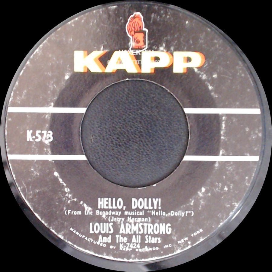 Louis Armstrong And The All Stars - A Lot Of Livin' To Do / Hello, Dolly! side B