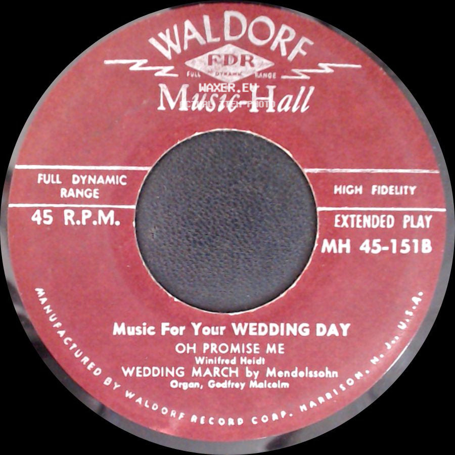Godfrey Malcolm - Music For Your Wedding Day / Music For Your Wedding Day side A