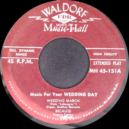 Godfrey Malcolm - Music For Your Wedding Day / Music For Your Wedding Day side B