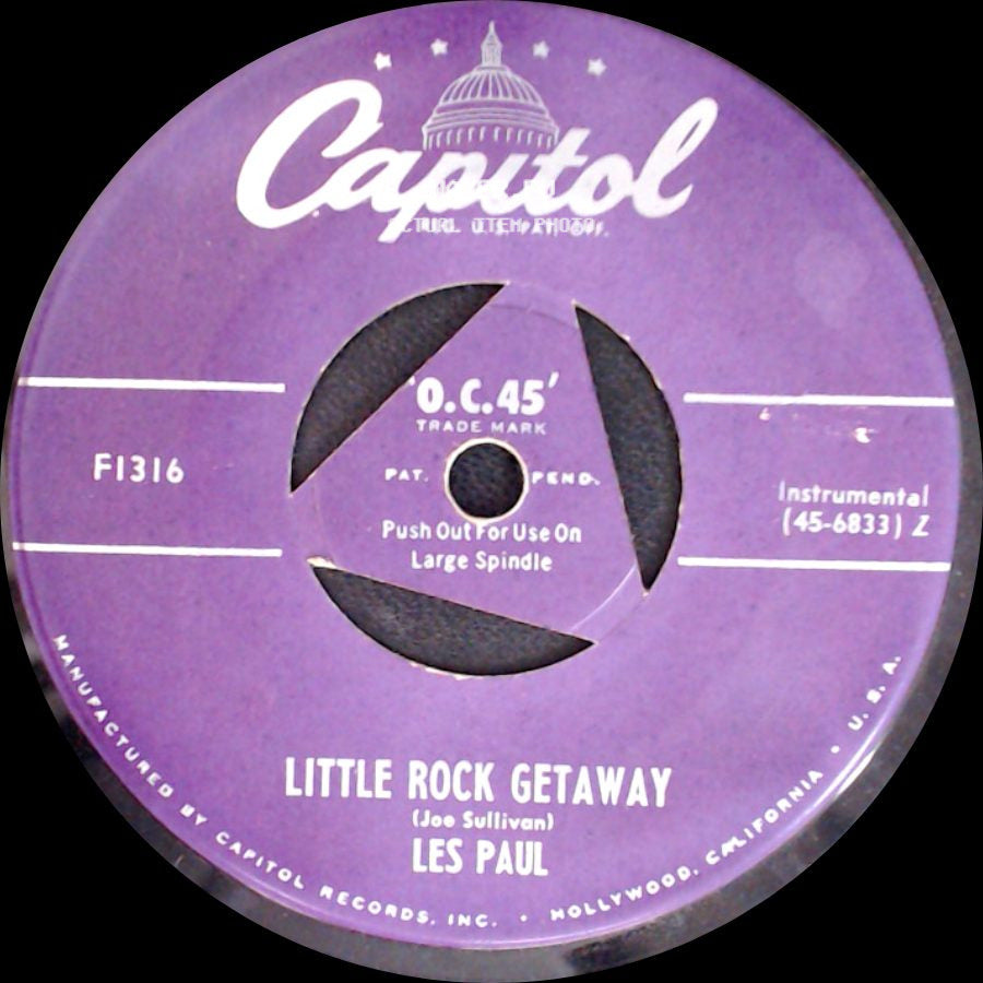 Les Paul - Little Rock Getaway / Tennessee Waltz side A
