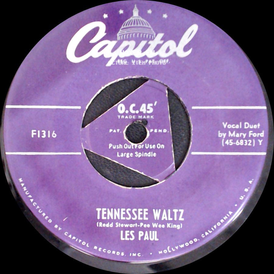 Les Paul - Little Rock Getaway / Tennessee Waltz side B