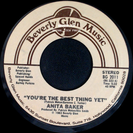 Anita Baker - You're The Best Thing Yet / Squeeze Me side A