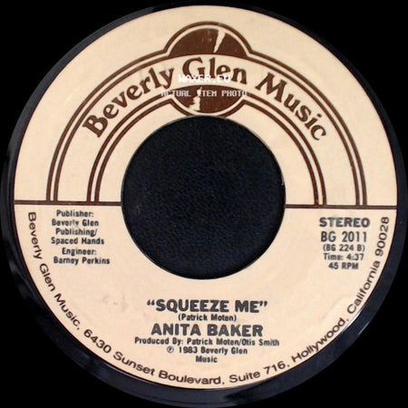 Anita Baker - You're The Best Thing Yet / Squeeze Me side B