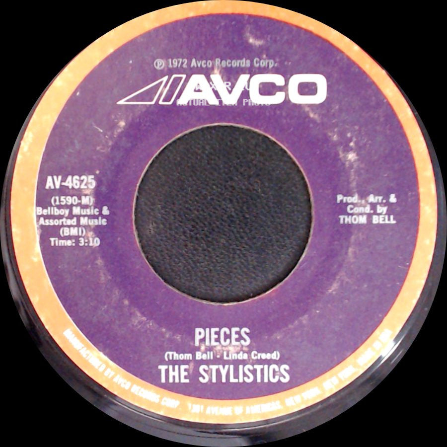 The Stylistics - Pieces / Rockin' Roll Baby side A