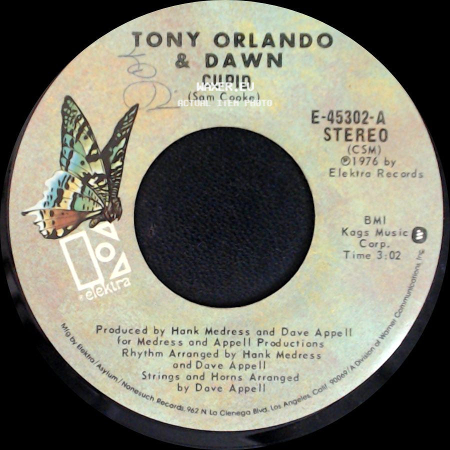 Tony Orlando & Dawn - (You're) Growin' On Me / Cupid side B