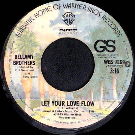 Bellamy Brothers - Inside Of My Guitar / Let Your Love Flow side B