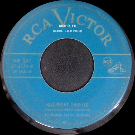 Tex Beneke And His Orchestra - Riverboat Shuffle / Georgia On My Mind side A