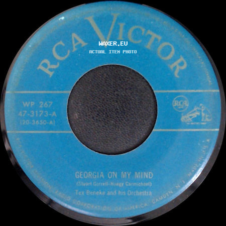 Tex Beneke And His Orchestra - Riverboat Shuffle / Georgia On My Mind side B