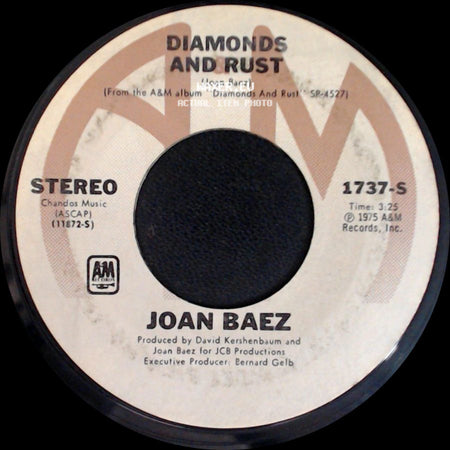 Joan Baez - Diamonds And Rust / Winds Of The Old Days side A