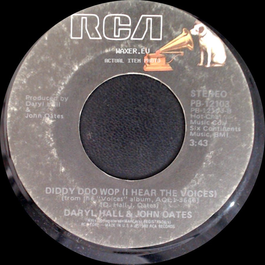 Daryl Hall & John Oates - You've Lost That Lovin' Feeling / Diddy Doo Wop (I Hear The Voices) side B