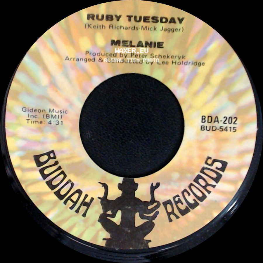 Melanie - Merry Christmas / Ruby Tuesday side B