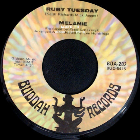Melanie - Merry Christmas / Ruby Tuesday side B