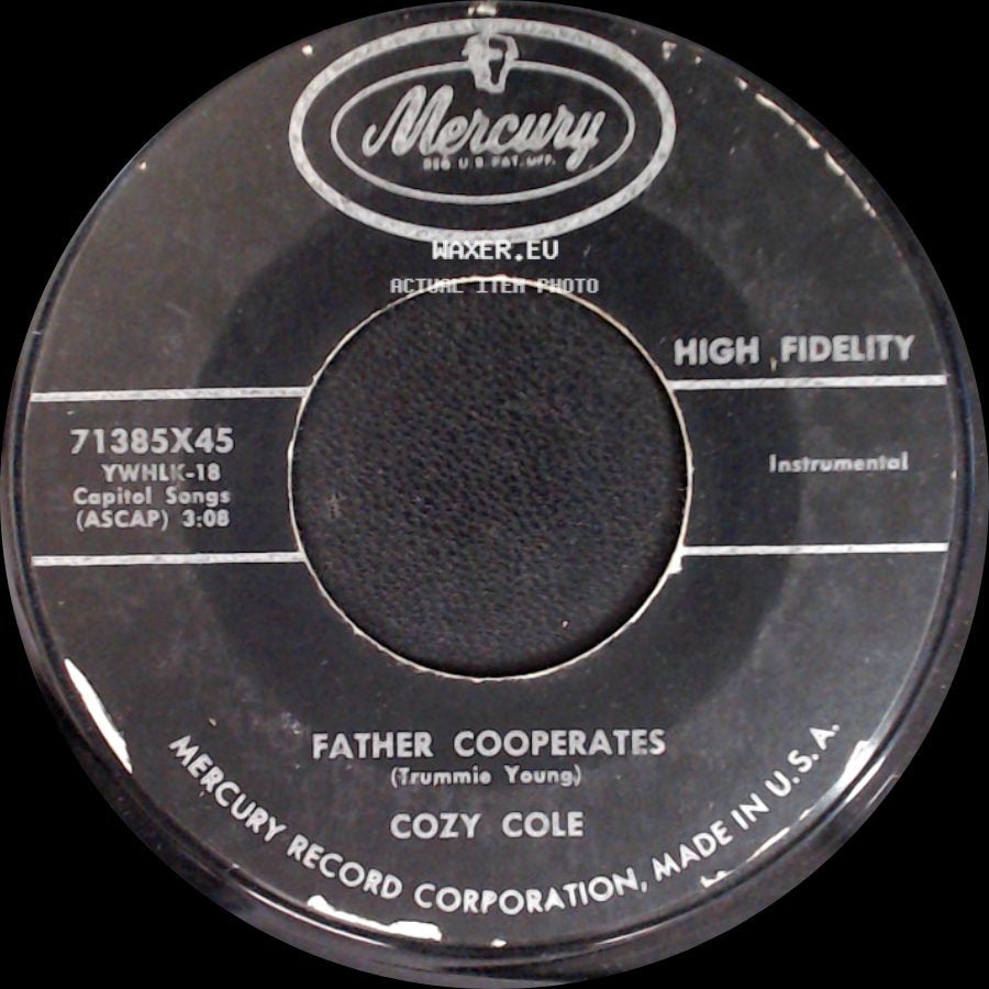 Cozy Cole - Father Cooperates / St. Louis Blues side A