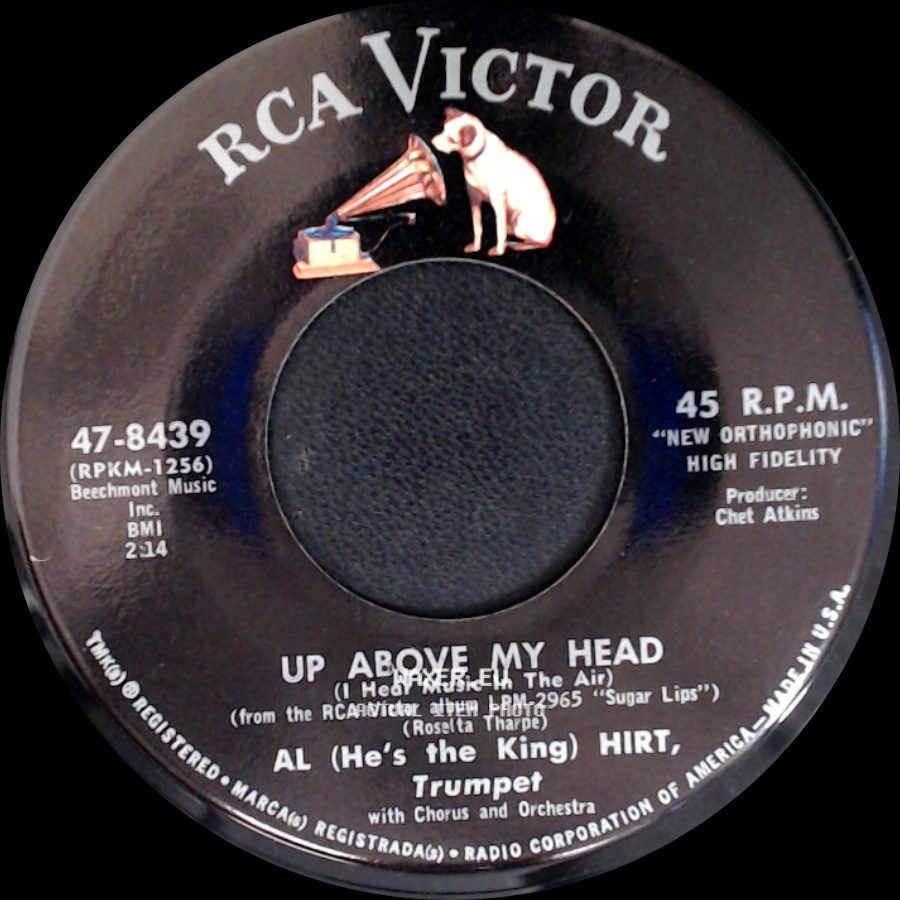 Al (He's The King) Hirt - Up Above My Head (I Hear Music In The Air) / September Song side A