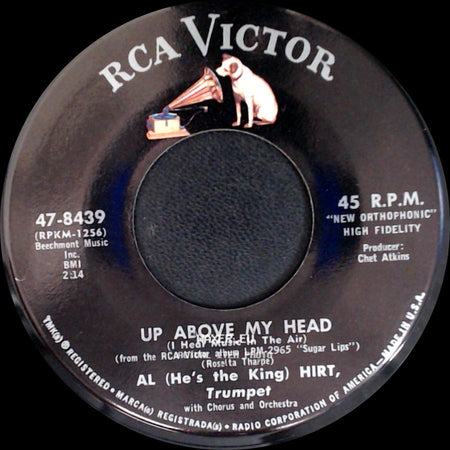 Al (He's The King) Hirt - Up Above My Head (I Hear Music In The Air) / September Song side A