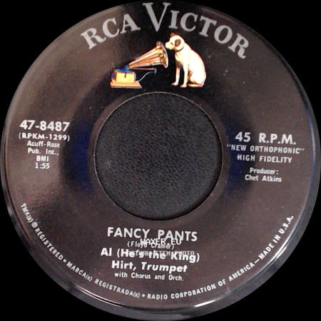 Al Hirt / Al (He's The King) Hirt, Trumpet - Fancy Pants (He's The King) / Star Dust side A