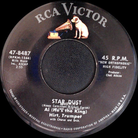Al Hirt / Al (He's The King) Hirt, Trumpet - Fancy Pants (He's The King) / Star Dust side B