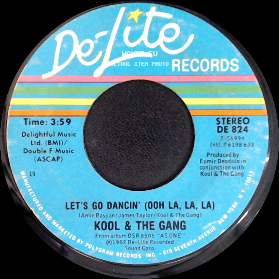 Kool & The Gang - Let's Go Dancin' (Ooh La, La, La) / Be My Lady side A
