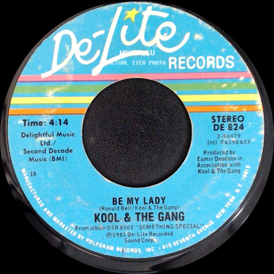 Kool & The Gang - Let's Go Dancin' (Ooh La, La, La) / Be My Lady side B