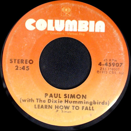 Paul Simon (With The Dixie Hummingbirds) - Loves Me Like A Rock / Learn How To Fall side B